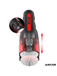 JAMYJOB CYCLONE MASTURBADOR VAGINA AUTOMATICO 10 MODOS ROTACION Y EMPUJE