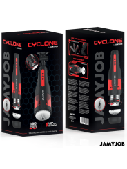 JAMYJOB CYCLONE MASTURBADOR VAGINA AUTOMATICO 10 MODOS ROTACION Y EMPUJE