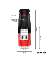 JAMYJOB STORM MASTURBADOR VAGINA AUTOMATICO 10 MODOS ROTACION Y EMPUJE