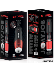 JAMYJOB STORM MASTURBADOR VAGINA AUTOMATICO 10 MODOS ROTACION Y EMPUJE