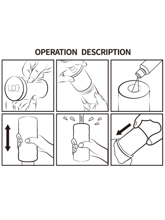 PRETTY LOVE MASTURBADOR MASCULINO LATA MODELO 1