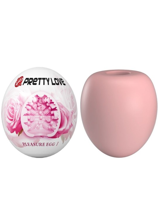 PRETTY LOVE MASTURBADOR MASCULINO HUEVO ROSA