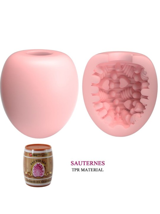 PRETTY LOVE MASTURBADOR MASCULINO HUEVO ROSA MODELO 2