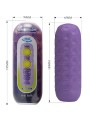 PRETTY LOVE TWIN BALLS MASTURBADOR MASCULINO MORADO