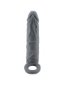 PRETTY LOVE FUNDA DE PENE DE PIEL REALISTICA GRIS OSCURO