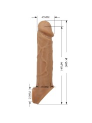 PRETTY LOVE FUNDA DE PENE DE PIEL REALISTICA NATURAL
