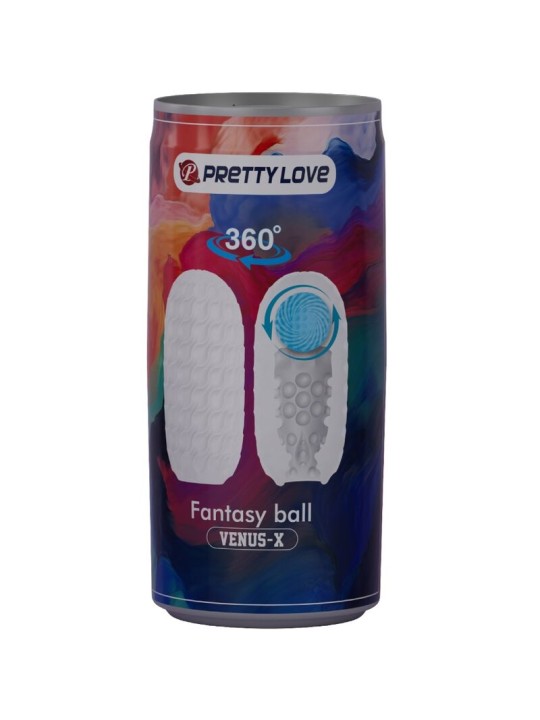 PRETTY LOVE VENUS X MASTURBADOR MASCULINO MODELO 2 BLANCO