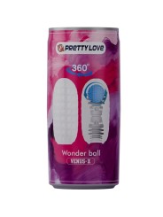 PRETTY LOVE VENUS X MASTURBADOR MASCULINO MODELO 3 BLANCO