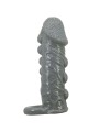 PRETTY LOVE FUNDA REALISTICA ALARGADORA Y RETARDANTE PARA PENE GRIS