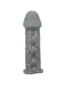 PRETTY LOVE FUNDA REALISTICA ALARGADORA Y RETARDANTE PARA PENE GRIS