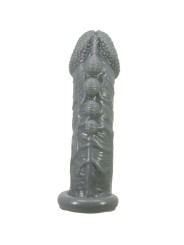 PRETTY LOVE FUNDA REALISTICA ALARGADORA Y RETARDANTE PARA PENE GRIS