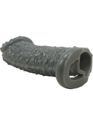 PRETTY LOVE FUNDA REALISTICA ALARGADORA Y RETARDANTE PARA PENE MODELO 2 GRIS