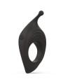 B SWISH BCHARMED RHYTHM INFINITE DELUXE ANILLO PARA PENE 15 VIBRACIONES NEGRO