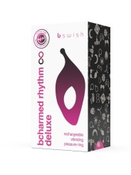 B SWISH BCHARMED RHYTHM INFINITE DELUXE ANILLO PARA PENE 15 VIBRACIONES NEGRO