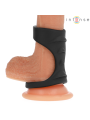INTENSE THEO ANILLO DOBLE PARA PENE SILICONA NEGRO MODELO 3