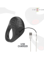INTENSE CLOVER ANILLO VIBRADOR PENE 10 VIBRACIONES NEGRO