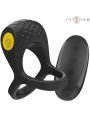 INTENSE ALEX ANILLO DOBLE VIBRADOR PENE 10 VIBRACIONES NEGRO