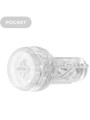 KIIROO FEEL POCKET STROKER CRYSTAL BY KIIROO TRANSPARENTE