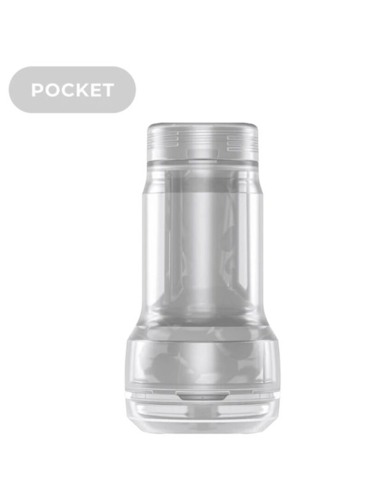 KIIROO FEEL POCKET STROKER CRYSTAL BY KIIROO TRANSPARENTE