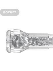 KIIROO FEEL POCKET STROKER CRYSTAL BY KIIROO TRANSPARENTE