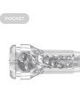 KIIROO FEEL POCKET STROKER CRYSTAL BY KIIROO TRANSPARENTE