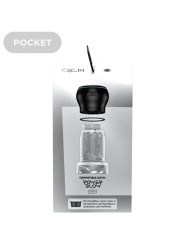 KIIROO FEEL POCKET STROKER CRYSTAL BY KIIROO TRANSPARENTE