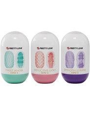 PRETTY LOVE CUPID X 18 MASTURBADORES MASCULINOS DIFERENTES TEXTURAS