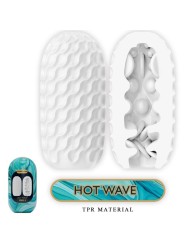 PRETTY LOVE HOT WAVE MASTURBADOR MASCULINO SILICONA BLANCO