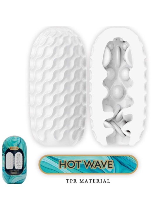 PRETTY LOVE VENUS X 15 MASTURBADORES MASCULINOS SILICONA BLANCO