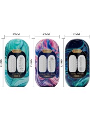 PRETTY LOVE VENUS X 15 MASTURBADORES MASCULINOS SILICONA BLANCO