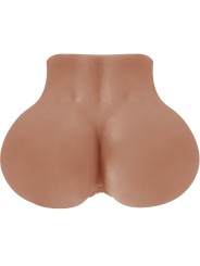 CRAZY BULL MILA TRASERO VIBRADOR CON VAGINA Y ANO REALISTICO NATURAL CONTROL REMOTO