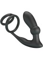 PRETTY LOVE EMONI ANILLO PENE PLUG ANAL 12 VIBRACIONES NEGRO