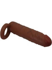 PRETTY LOVE KAILE FUNDA PARA PENE CON EXTENSION DE 25 CM MULATO