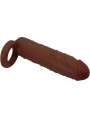 PRETTY LOVE KAILE FUNDA PARA PENE CON EXTENSION DE 25 CM MULATO