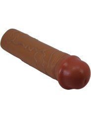 PRETTY LOVE NILE FUNDA PARA PENE CON EXTENSION DE 25 CM MULATO