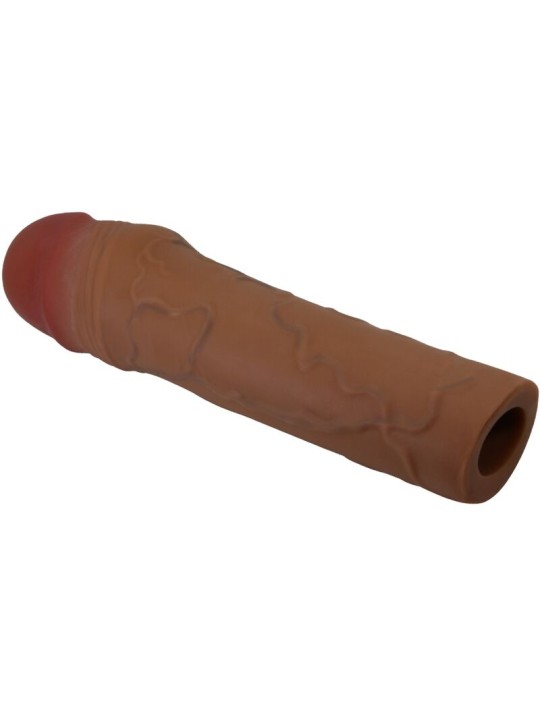 PRETTY LOVE CHANE FUNDA PARA PENE CON EXTENSION DE 5 CM MULATO