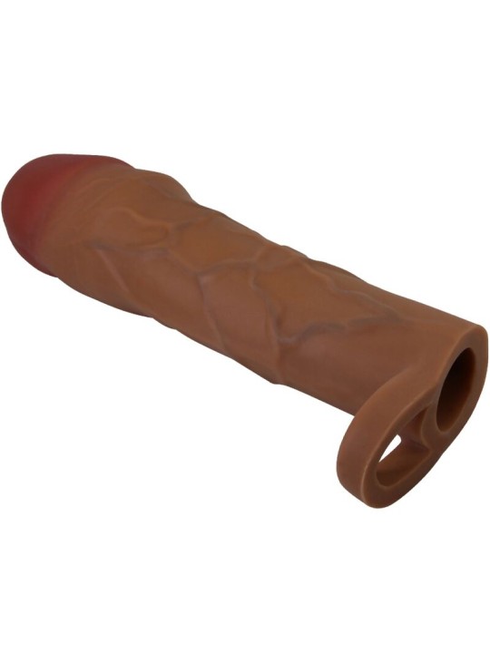 PRETTY LOVE HANI FUNDA PARA PENE CON EXTENSION DE 5 CM MULATO