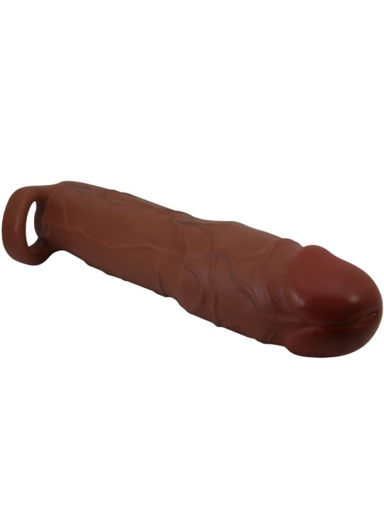 PRETTY LOVE GERD FUNDA PARA PENE CON EXTENSION DE 76 CM MULATO