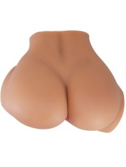 CRAZY BULL EMILIA TRASERO VIBRADOR CON VAGINA Y ANO REALISTICO NATURAL CONTROL REMOTO