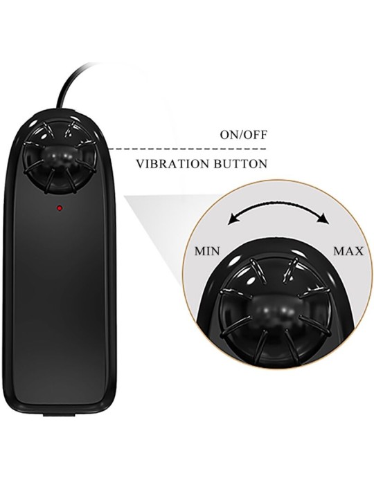 CRAZY BULL EMILIA TRASERO VIBRADOR CON VAGINA Y ANO REALISTICO NATURAL CONTROL REMOTO