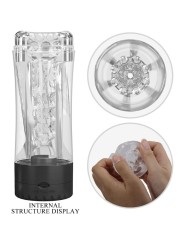 PRETTY LOVE TAMARA MASTURBADOR MASCULINO VIBRADOR MULTIVELOCIDAD NEGRO