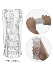 PRETTY LOVE TAMARA MASTURBADOR MASCULINO VIBRADOR MULTIVELOCIDAD NEGRO