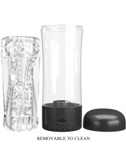 PRETTY LOVE TAMARA MASTURBADOR MASCULINO VIBRADOR MULTIVELOCIDAD NEGRO