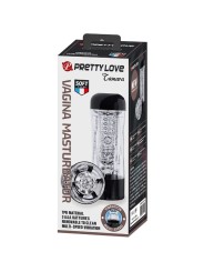 PRETTY LOVE TAMARA MASTURBADOR MASCULINO VIBRADOR MULTIVELOCIDAD NEGRO