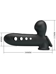 PRETTY LOVE CRANE FUNDA PARA PENE CON AIRBAG NEGRO