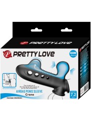 PRETTY LOVE CRANE FUNDA PARA PENE CON AIRBAG NEGRO