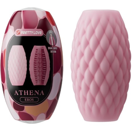 PRETTY LOVE ATHENA EROS MASTURBADOR MASCULINO SILICONA ROSA