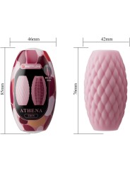 PRETTY LOVE ATHENA EROS MASTURBADOR MASCULINO SILICONA ROSA