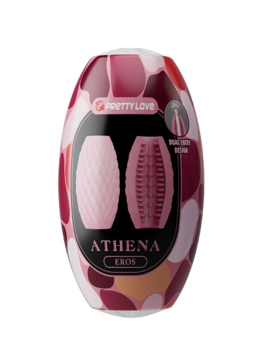 PRETTY LOVE ATHENA EROS MASTURBADOR MASCULINO SILICONA ROSA