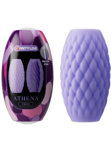 PRETTY LOVE ATHENA EROS MASTURBADOR MASCULINO SILICONA MORADO
